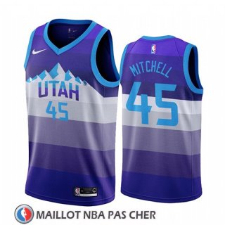 Maillot Utah Jazz Donovan Mitchell Throwback 2019-20 Volet