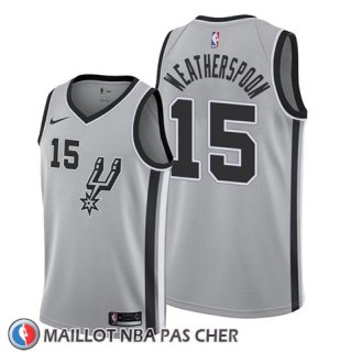 Maillot San Antonio Spurs Quinndary Weatherspoon Statement 2019-20 Gris