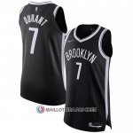 Maillot Brooklyn Nets Kevin Durant NO 7 Icon Authentique Noir