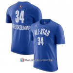 Maillot Manche Courte All Star 2023 Giannis Antetokounmpo Bleu