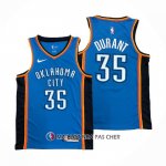 Maillot Oklahoma City Thunder Kevin Durant NO 35 Icon Bleu