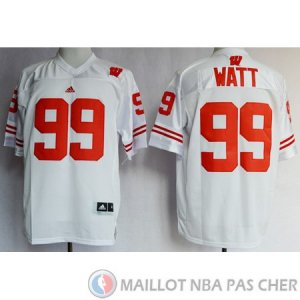 Maillot NCAA J.J Watt Blanc