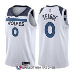 Maillot Minnesota Timberwolves Jeff Teague Association 0 2017-18 Blanc