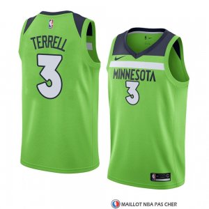 Maillot Minnesota Timberwolves Jared Terrell statement 2017-18 Vert