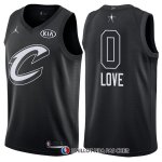 Maillot All Star 2018 Cleveland Cavaliers Kevin Love 0 Noir