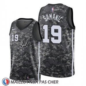 Maillot San Antonio Spurs Luka Samanic Ville 2019-20 Camuflaje