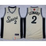 Maillot Leonard San Antonio Spurs Noel #2 Blanc