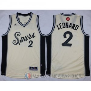 Maillot Leonard San Antonio Spurs Noel #2 Blanc