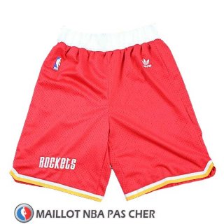 Short Houston Rockets Hardwood Classics Rouge