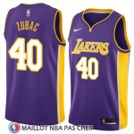 Maillot Los Angeles Lakers Ivica Zubac No 40 Statement 2018 Volet