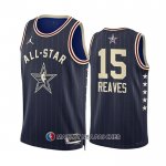 Maillot All Star 2024 Los Angeles Lakers Austin Reaves NO 15 Bleu