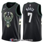 Maillot Milwaukee Bucks Thon Maker Statement 7 2017-18 Noir