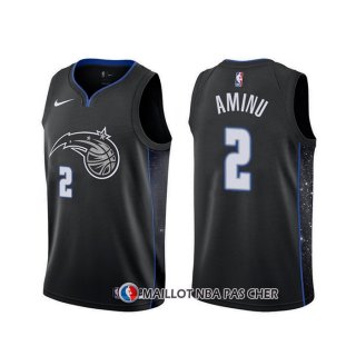 Maillot Orlando Magic Al-farouq Aminu Ville 2019-20 Noir