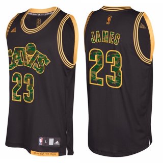 Maillot Camuoflage Mode Cavaliers James 23 Noir