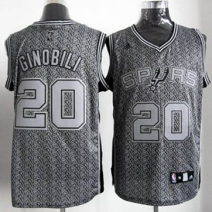 Maillot Ginobili San Antonio Spurs #20 Static Fashion
