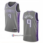 Maillot Sacramento Kings Kevin Huerter NO 9 Ville 2022-23 Gris