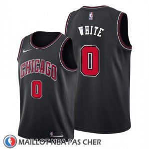 Maillot Chicago Bulls Coby White Statement 2019-20 Noir