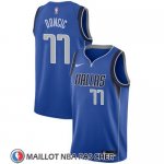 Maillot Dallas Mavericks Luka Doncic 77 Icon 2017-18 Azul