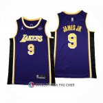 Maillot Los Angeles Lakers Bronny James NO 9 Statement Volet1