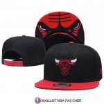 Casquette Chicago Bulls 9FIFTY Snapback Rouge Noir