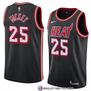 Maillot Miami Heat Jordan Mickey Classic 2018 Noir