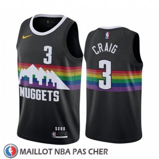 Maillot Denver Nuggets Torrey Craig Ville Noir