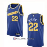 Maillot Golden State Warriors Andrew Wiggins NO 22 Classic 2022-23 Bleu
