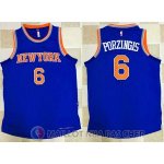 Maillot Authentique New York Knicks Bleu