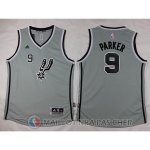 Maillot Enfant de Gris Parker San Antonio Spurs Revolution 30