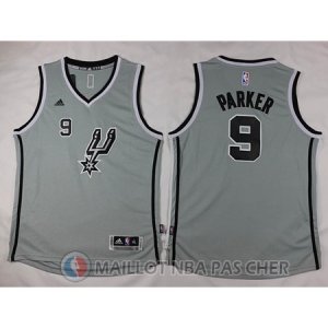 Maillot Enfant de Gris Parker San Antonio Spurs Revolution 30