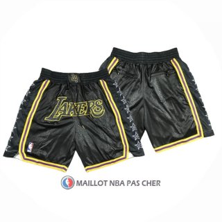Short Los Angeles Lakers Snakeskin Just Don Noir
