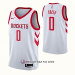 Maillot Houston Rockets Jalen Green NO 0 Association Blanc