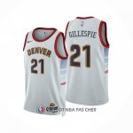 Maillot Denver Nuggets Collin Gillespie NO 21 Ville 2022-23 Blanc