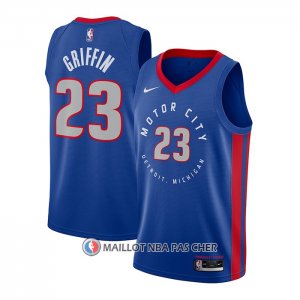 Maillot Detroit Pistons Blake Griffin Ville 2020-21 Bleu