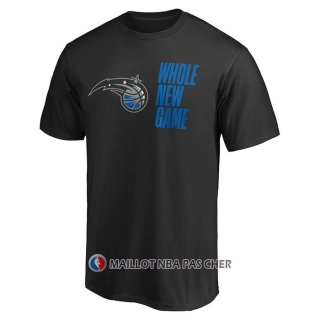 Maillot Manche Courte Orlando Magic Whole New Game Noir