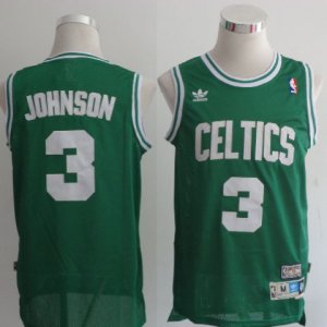 Maillot Boston Celtics Johnson #3 Vert