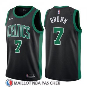 Maillot Boston Celtics Jaylen Brown 7 Statement 2017-18 Noir