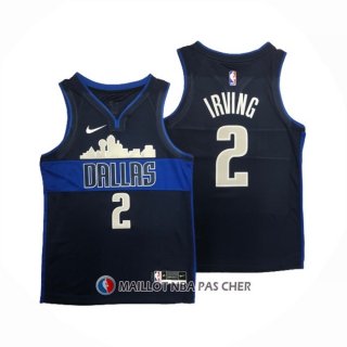 Maillot Dallas Mavericks Kyrie Irving NO 2 Statement Bleu