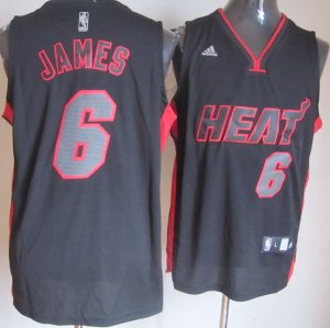 Maillot James Miami Heat #6 Noir
