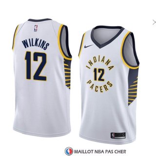 Maillot Indiana Pacers Damien Wilkins Association 2018 Blanc
