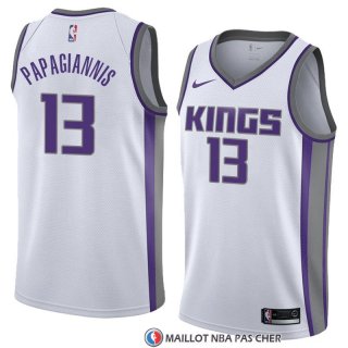 Maillot Sacramento Kings Georgios Papagiannis Association 2018 Blanc
