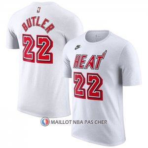 Maillot Manche Courte Miami Heat Jimmy Butler Classic 2022-23 Blanc