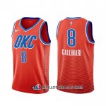 Maillot Oklahoma City Thunder Danilo Gallinari Statement Orange