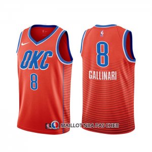 Maillot Oklahoma City Thunder Danilo Gallinari Statement Orange