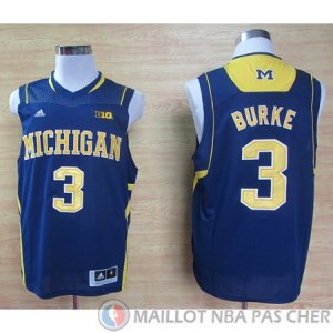 Maillot NCAA Trey Burke Bleu 2016