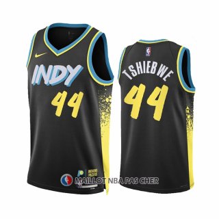 Maillot Indiana Pacers Oscar Tshiebwe NO 44 Ville 2023-24 Noir