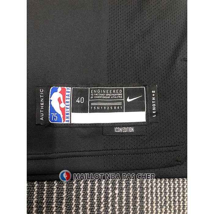 Maillot Brooklyn Nets Kyrie Irving NO 11 Icon Authentique Noir