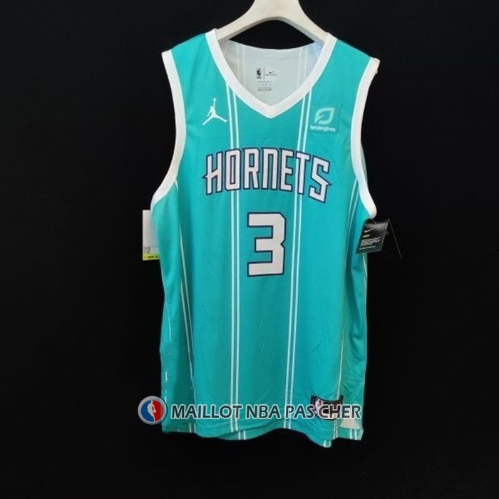 Maillot Charlotte Hornets Terry Rozier III NO 3 Icon Authentique 2020-21 Vert