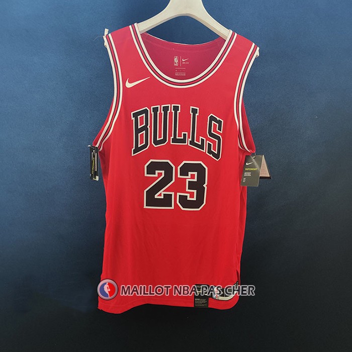 Maillot Chicago Bulls Michael Jordan NO 23 Icon Authentique Rouge