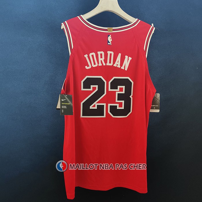 Maillot Chicago Bulls Michael Jordan NO 23 Icon Authentique Rouge